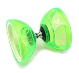 SUNDELY® Triple Bearing Diabolo & Sticks String Pro Clutch Diablo Set Retro Juggling Toy Gift for Kids & Adults (Green)