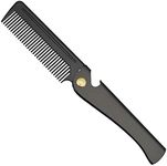 Stainless Steel Folding Comb, Pocke