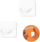 Stick on Curtain Pole Holder, 2Pcs 