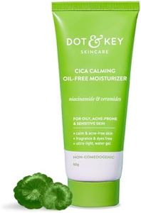 Dot & Key Niacinamide + CICA(Centella)Oil Free Moisturizer for Acne Prone Skin|Oil Free & Lightweight|Fades Dark Spots & Blemishes,Soothes Redness|Acne Cream|For Oily Acne Prone & Sensitive Skin|50gm