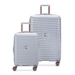 DELSEY Paris Cruise 3.0 Hardside Expandable Luggage with Spinner Wheels, Platinum, 3-Piece Set (21/24/28), Cruise 3.0 Hardside Expandable Luggage with Spinner Wheels