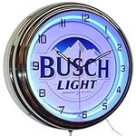 16" Busch Light Beer Sign Blue Neon