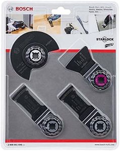 Bosch Accessories Professional 4-Piece Starlock Multitool Set for Floor and Installation (Accessories Multitool)