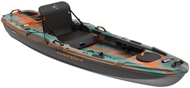 Pelican Catch Classic 100 Angler - Sit-on-Top Fishing Kayak - Ergocast Dual Position Seating System - 10 ft - Komodo