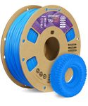 OVERTURE TPU Filament 1.75mm Flexible TPU Roll, 95A Soft 3D Printer Filament, 1kg Spool (2.2 lbs), Dimensional Accuracy +/- 0.02 mm(TPU Digital Blue)