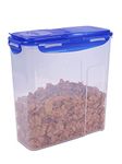 LocknLock Cereal Storage Containers 3.9 Litre - Airtight Cereal Dispenser with 4-Sided Lockable Lid, Dishwasher Safe Food Storage Container