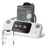 Withings BPM Vision Smart Blood Pressure Monitor | Heart Rate Monitoring Device with ECG and Headphone Fibrillation Detection | Wi-Fi and Bluetooth | iOS and Android