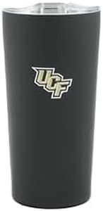Decorvo Officially Licensed Collegiate Stainless Steel Tumbler - Double Walled Insulated Travel Tumbler with Slide Lid - 18 oz (Central Florida