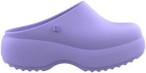 Melissa Free Clog Platforms for Women, Violet, 9