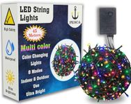 PESCA Diwali Decorative 188 LED String Lights Serial Bulbs - Multicolour 45 Meter