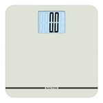 Salter Max Digital Bathroom Scale – Supersize LCD Display, 250 kg Capacity, Large Platform, Easy Read, Carpet Feet & Batteries Included, Kg/lbs, Instant Readings, Weight Measurements, White