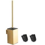 BGL 304 Stainless Steel Wall Mounted Gold Toilet Brush Holder (gold)