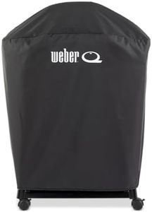 Weber Q and Baby Q Premium BBQ Cover - Suits Latest 3rd Gen BBQ Models with Cart