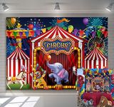 GYA Red Circus Backdrop Amusement P