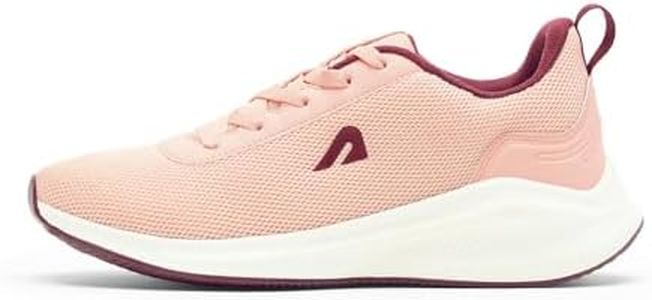 Boldfit Running Shoes for Woman Anti Slip Sports Soft Sole Walking Shoe for Ladies Comfort Footwear for Girls Peach Red