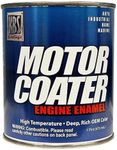 KBS Coatings 60302 Gloss Black Motor Coater Engine Paint - 1 Pint