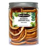 Drink Botanicals Ireland Dried Dehydrated Grapefruit Slices Wheels | 40+ Large Slices| 100% Natural | Dry Fruits for Garnish, Cocktails, Cake Decoration, Wreaths, Tea | Fruit Slice | 140g, 4.93 oz