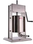 Hakka 15L/32LB Sausage Stuffer, Vertical Sausage Maker and Sausage Filler with 4 Sttuffing Tubes (15L)