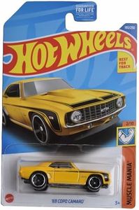 Hot Wheels '69 Copo Camaro, Muscle Mania 2/10 [Yellow] 193/250