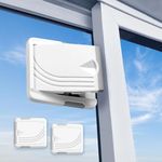 Todays Kids Sliding Glass Door Lock (Pack of 2) - Child Proof Sliding Door Lock Easy Install Sliding Window Lock - Strong Adhesive Sliding Door Security Lock, Window Locks &