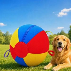 MOAURCHI Herding Ball for Dogs 22" XL Dog Toy Ball for Medium & Large Dogs