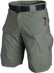 URBEST Tactical Shorts for Men Waterproof Breathable Quick Dry Hiking Fishing Cargo Shorts with Multi Pockets(NO Belt)