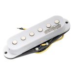 Wilkinson High Output Ceramic Single Coil Pickup for Strat Style Guitar Bridge, White