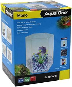 Mono Betta Tank Aquarium 56121 Fish Tank Aqua One Setup All in One Modular