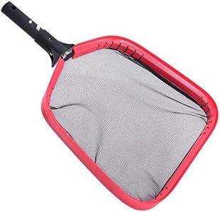 U.S. Pool Supply Professional Heavy Duty Large 14'' Swimming Leaf Skimmer Net - Strong Aluminum Frame for Faster Cleaning & Easier Debris Pickup and Removal Clean Pools, Spas, Ponds (USP LS-216)