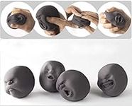 1Piece Funny Novelty Gift Gadgets Vent Human Face Ball Anti Stress Scented Caomaru Geek Gadget Vent Toy (random)