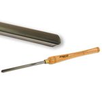 Hurricane Turning Tools, Woodturning Bowl Gouge, High Speed Steel, 3/8 Inches Flute (1/2 Inches Bar Stock)