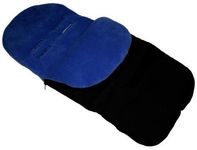 Universal FIT FOOTMUFF Cosy Toes FIT Buggy & All PUSCHAIR Accessories (Dark Blue)