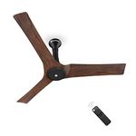 atomberg Aris 1200mm BLDC Ceiling Fan with IoT & Remote Control | Smart Fan with Noiseless Operation (Dark Teakwood)