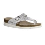 Mephisto Womens Helen Leather Silver Sandals 8.5 UK