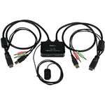 Kvm Switch With Audio Cables