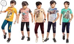 MITWA ENTERPRISES Boys Clothing Sets Aim (11-12 Years) Multicolour