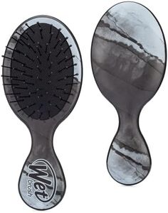 Wet Brush Squirt Detangler Hair Brushes, Gravel - Mini Detangling Comb with Ultra-Soft IntelliFlex Bristles Glide Through Tangles with Ease - Pain-Free Hair Accessories for All Hair Types