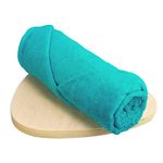 HEELIUM Bamboo Bath Towel | Ultra Absorbent | 3X Softer Than Cotton Towels | 140 x 70 cm - 600 GSM | Pack of 1 - Teal