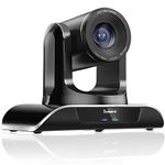 Tenveo 20X Optical Zoom PTZ Conference Camera SDI/USB/HDMI/RJ45 Live Streaming Camera FHD 1080P 60FPS Webcam Supports Zoom Skype Teams YouTube OBS for Streaming Meeting Church Education