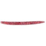 Yamamoto 9-10-197 Senko Clear Worm Bass Lure, 5-Inch, 10-Pack, Red