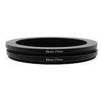 95 to 77mm Metal Step Rings, 95mm to 77mm Step Down Ring Filter Ring Adapter for 95mm Camera Lens & 77mm UV CPL ND Filters Hoods Caps LingoFoto