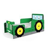 Kidsaw Tractor Ted Junior Toddler Bed, Green