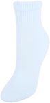 Hanes Women's Ultimate Ankle Socks (6 Pack), White