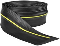 Garage Door Seal, Garage Door Seals Bottom Rubber Seal (4.8m) Universal Garage Door Threshold Seal Garage Door Weather Seal Perfect for Keeping Garages Clean & Dry