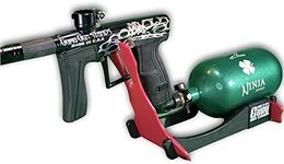 Guru Gun Stands Micro Paintball Gun Stand (Red)