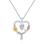 WUSUANED Aunt and Niece Gift The Love Between an Aunt and Niece is Forever Relationship Bracelet Aunt Gift from Niece (Love Between an Aunt and Niece Necklace)