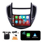 [2G+32G] 9" Carplay Android Auto Touchscreen Autoradio Car Stereo GPS Navigation FM Radio Head Unit WiFi Mirror Link Multimedia Player GPS Radio DSP for Chevy trax 2014-2016