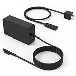 Surface Pro Charger 65W for Microsoft Surface Charger, Compatible with Surface Pro 9/8/7/7+/X,Surface Laptop 4/3/,Model 1706 1800 1625 Power Supply