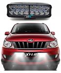 EXOME® Waterproof High Power 16 Led White Bar Fog Light for Off-Roading & Highway Driving for Mahindra Xylo (Pack of 2 Headlight)