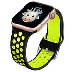 Compatible with Kids Apple Watch Band, Waterproof Silicone Strap for Boys Girls, Compatible with Apple Watch Series 9/8/7/6/5/4/3/2/1/SE 38mm 40mm 41mm & 42mm 44mm 45mm